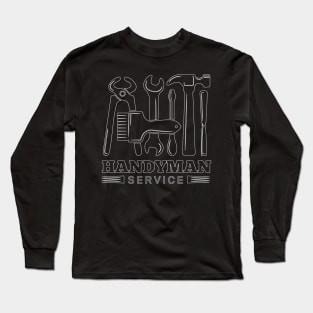 Handyman repair service 3 Long Sleeve T-Shirt